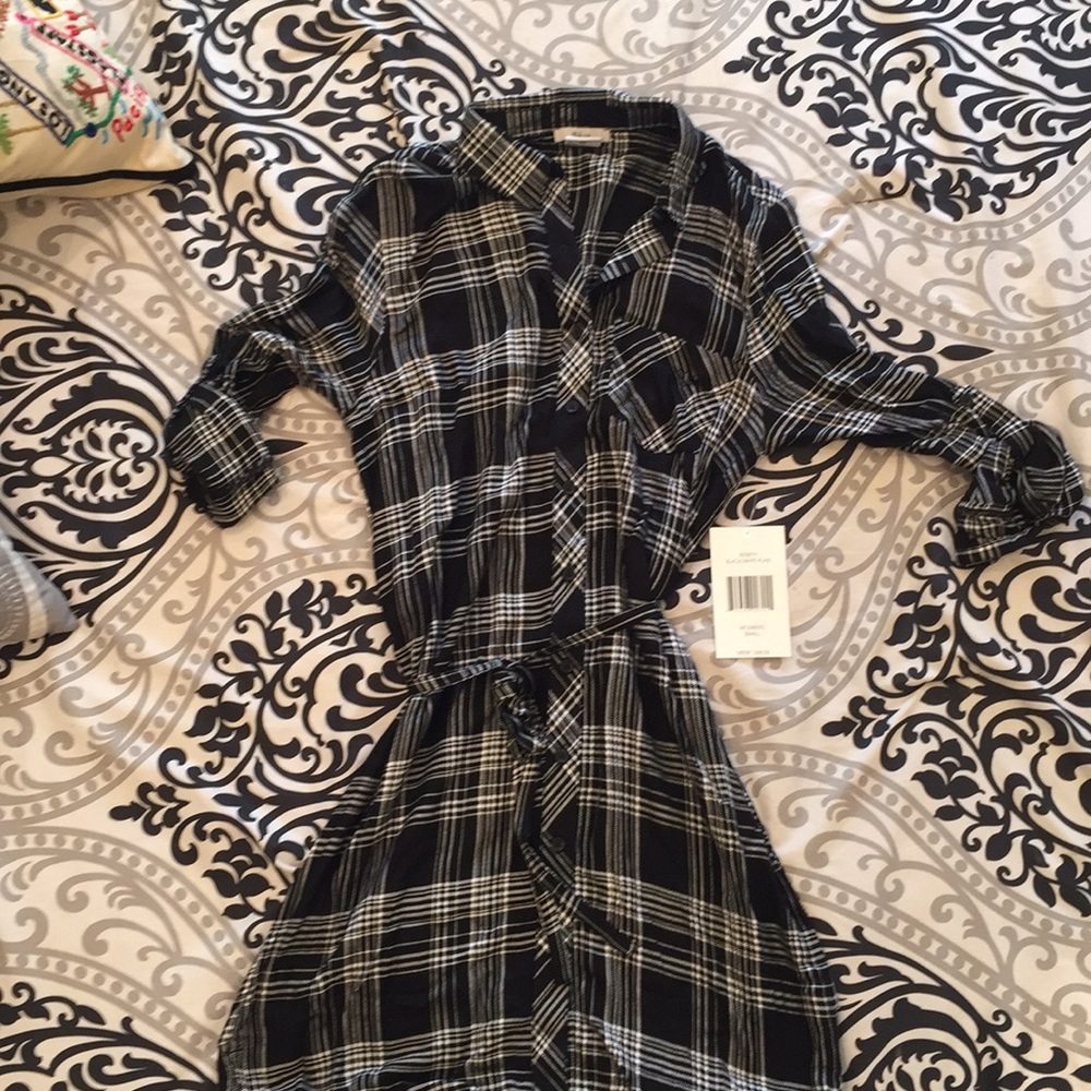 Plaid dress